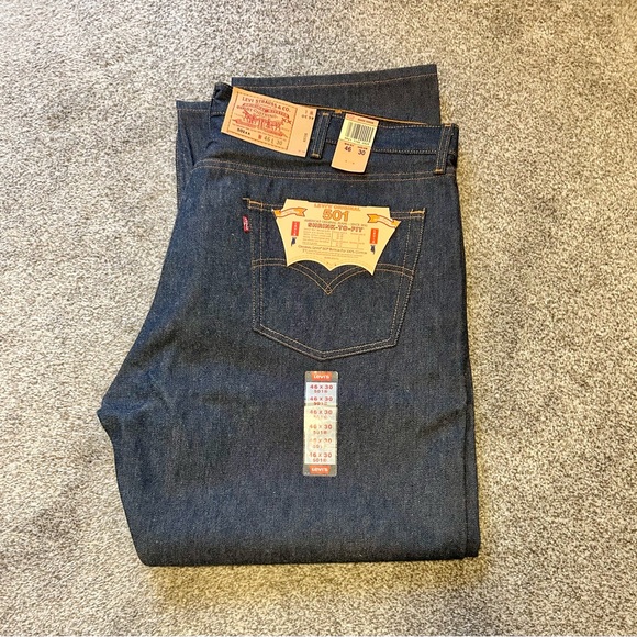 Vintage 1990’s Levi’s 501 Dead Stock Jeans - Picture 1 of 10